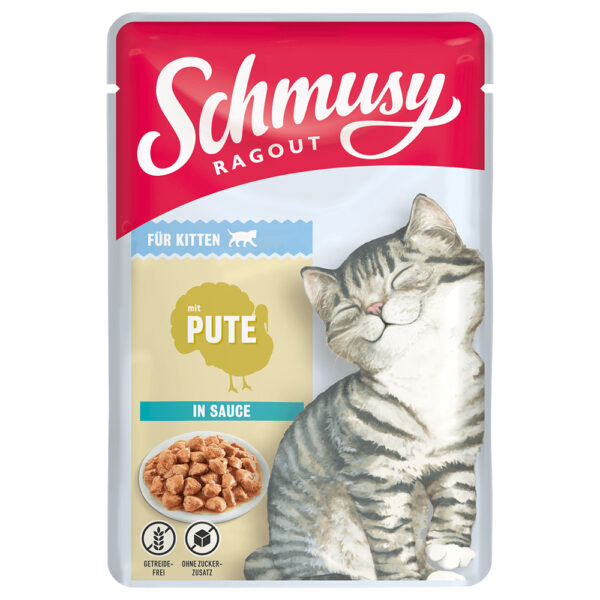 Schmusy Ragout Kitten in Sauce 22 x