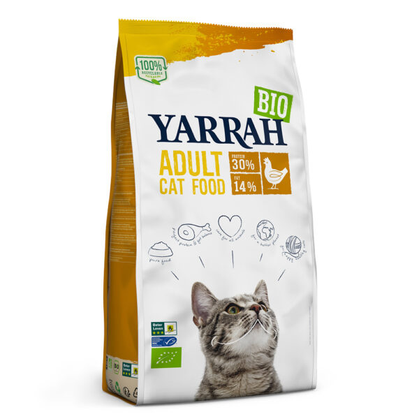 Yarrah Bio krmivo pro kočky s kuřecím -