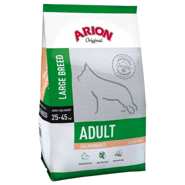 Arion Original Adult Large Breed losos & rýže -