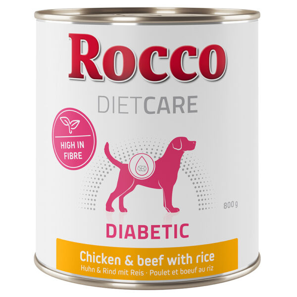 Rocco Diet Care Diabetic kuřecí a hovězí s rýží