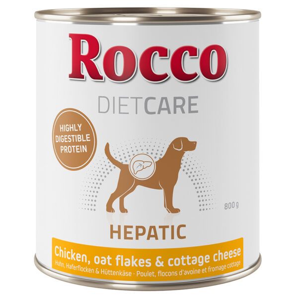 Rocco Diet Care Hepatic kuřecí s ovesnými vločkami a sýrem