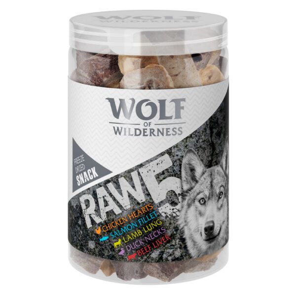 Wolf of Wilderness Snack - RAW 5 (Mix