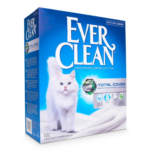 Ever Clean® Total Cover hrudkující kočkolit - bez