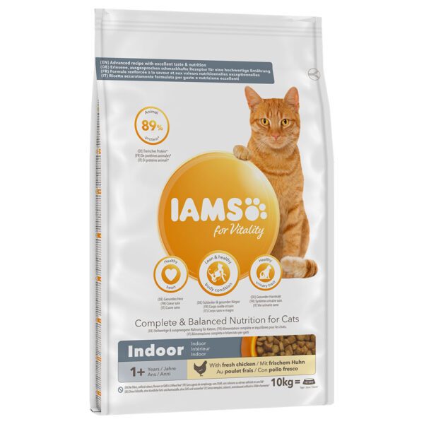 IAMS for Vitality Cat Adult Indoor Chicken -