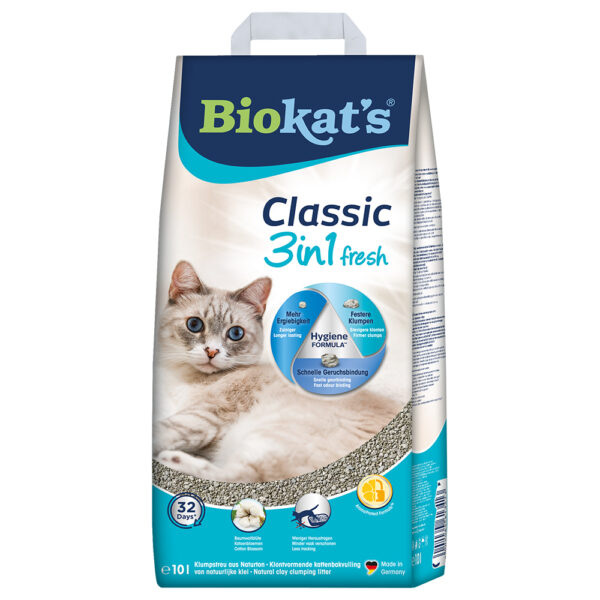 Biokat's Classic Fresh 3v1 Cotton Blossom - Výhodné