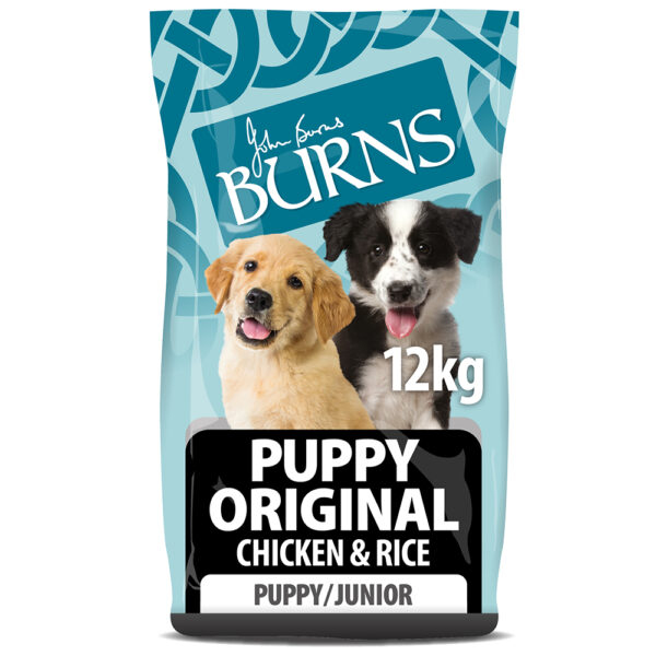 Burns Dog Puppy & Junior Original Chicken