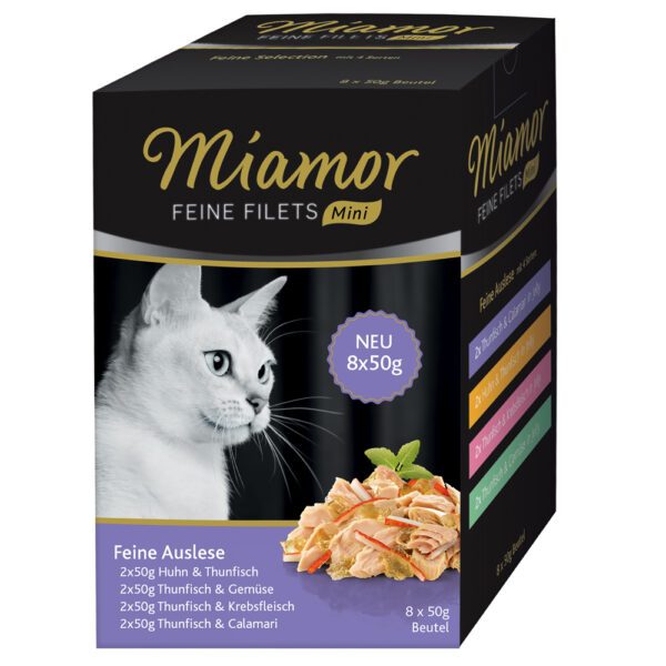 Miamor Feine Fillets Mini kapsičky multibox 8 x