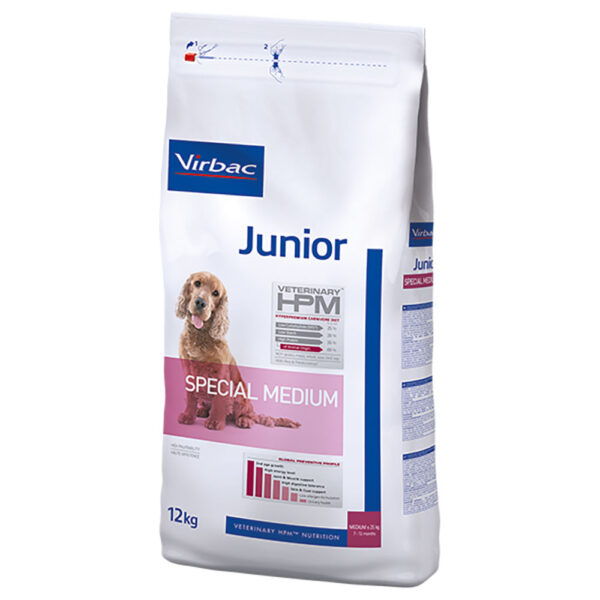 Virbac Veterinary HPM Junior Special Medium pro štěňata