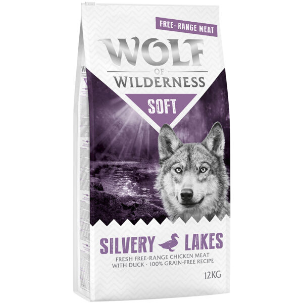 Výhodné balení: 2 x 12 kg Wolf of Wilderness Adult "Soft" - "Soft