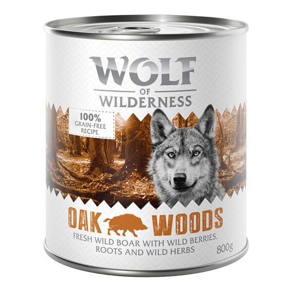 Výhodné balení: Wolf of Wilderness Adult 12 x 800
