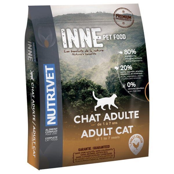 Nutrivet Inne Cat Adult Chicken - Výhodné