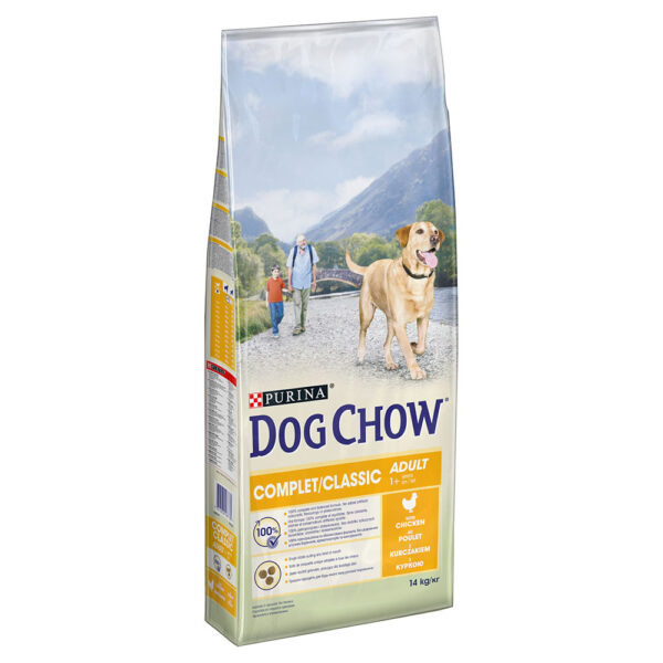 PURINA Dog Chow Complet/Classic s kuřetem -