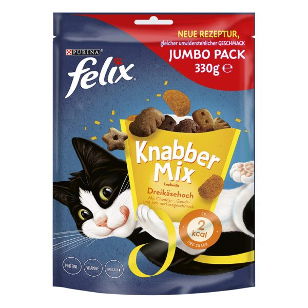 Felix Knabber Mix - 3 druhy sýrů -