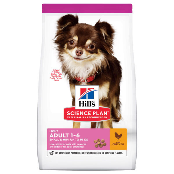 Hill's Science Plan Canine Adult 1-6 Light Small &