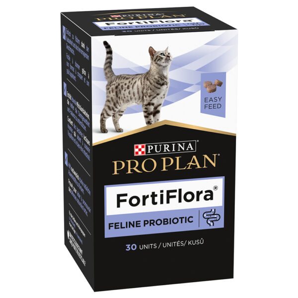 Purina Pro Plan Fortiflora Feline probiotické žvýkací kostky