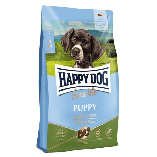 Happy Dog Supreme Sensible Puppy s jehněčím masem a