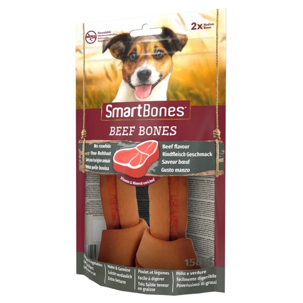 SmartBones hovězí pro střední psy -