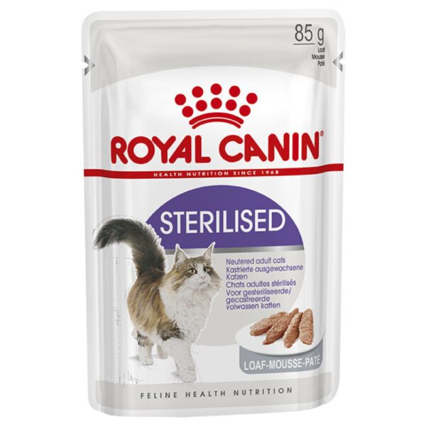 Royal Canin Sterilised 37 - jako doplněk: mokré krmivo 12