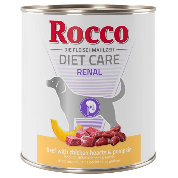 Rocco Diet Care Renal hovězí s kuřecími srdíčky a