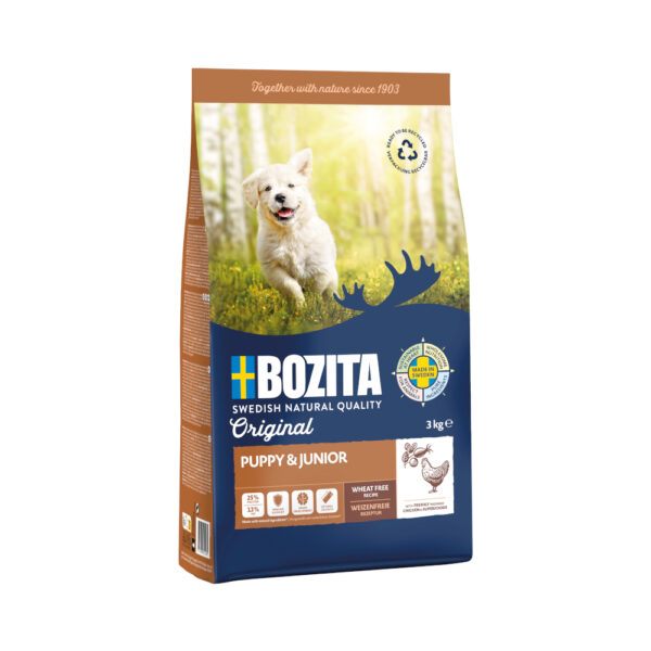 Bozita Original Puppy & Junior bez pšenice