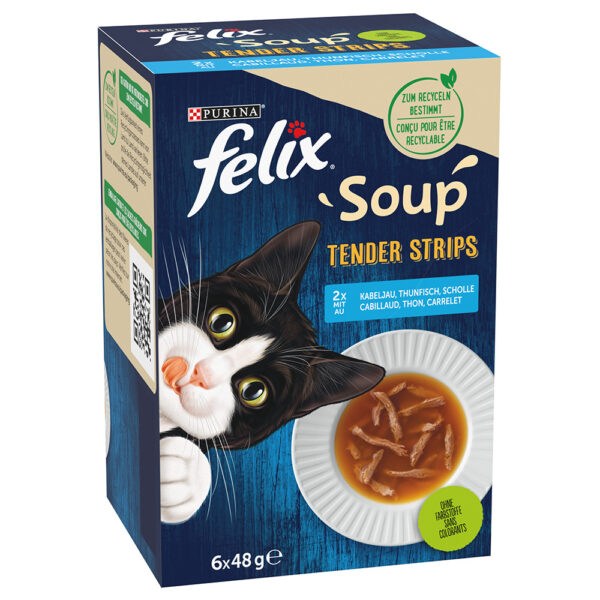 Felix Soup Filet 6 x 48 g