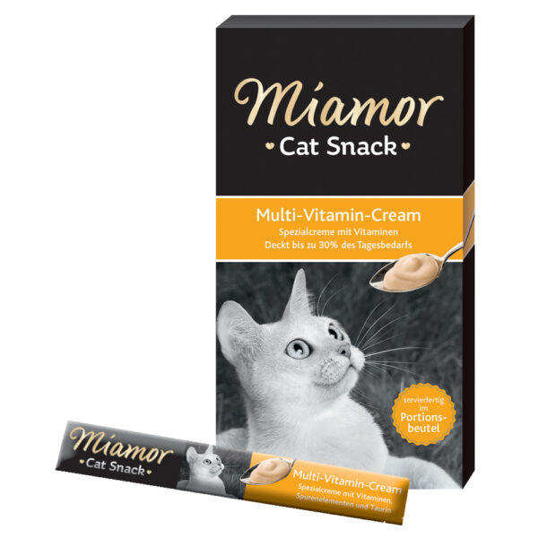 Miamor Cat Snack Multi-Vitamin Cream -