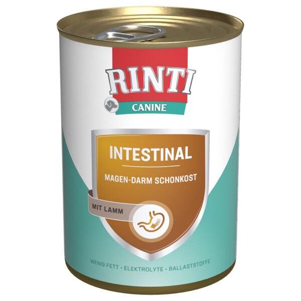 RINTI Canine Intestinal s jehněčím 400 g