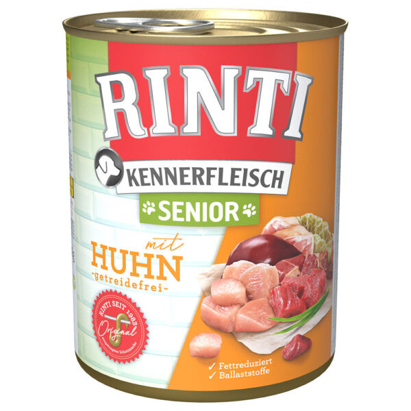RINTI Kennerfleisch Senior 6 x 800 g / 24 x