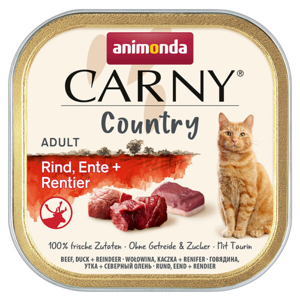 Výhodné balení Animonda Carny Country Adult 64 x