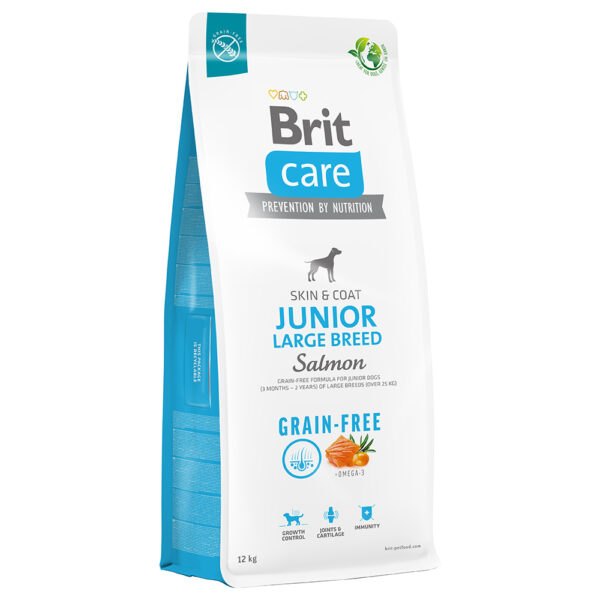 Brit Care Grain Free Junior Large Breed Salmon &