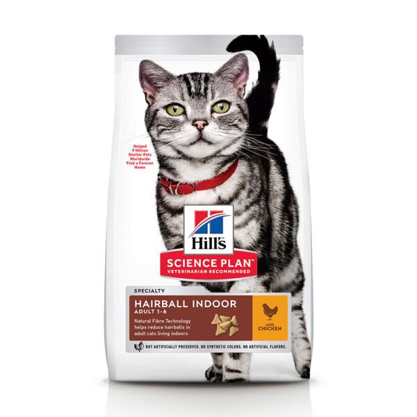 Hill's Science Plan Adult Hairball & Indoor Chicken