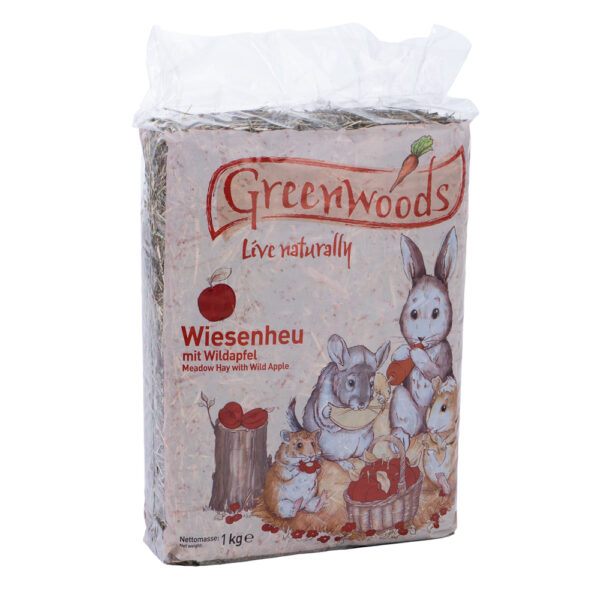 Výhodné balení Greenwoods seno z luk 3 kg