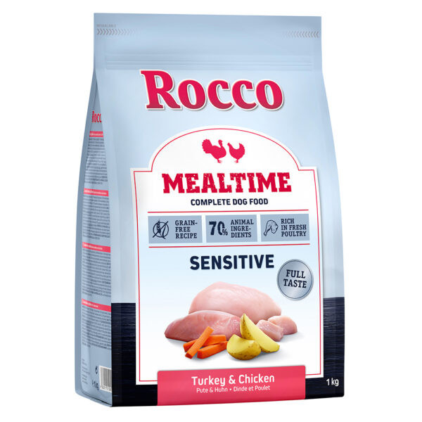 Rocco Mealtime Sensitive krůtí a kuřecí