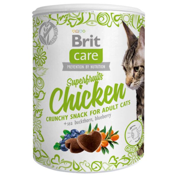 Brit Care Cat Snack Superfruits & Chicken
