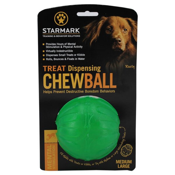 Starmark Treat Dispensing Chew míček - M/L: