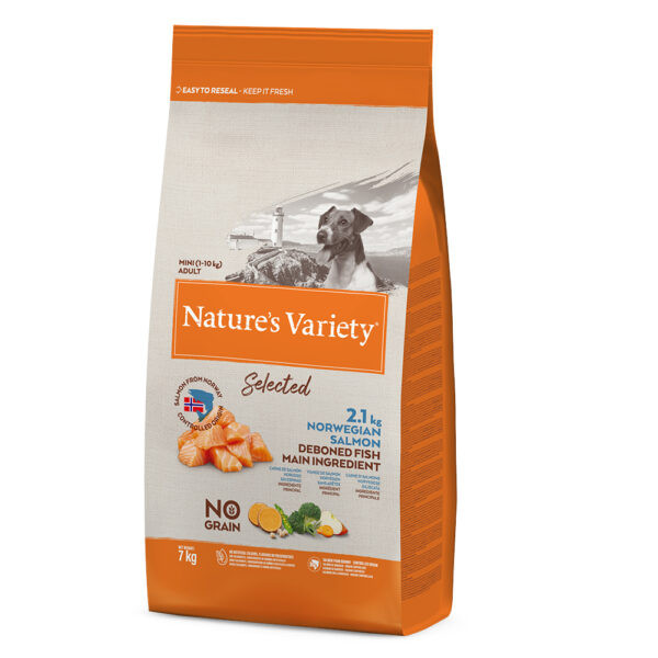 Nature's Variety Selected Mini Adult norský losos -