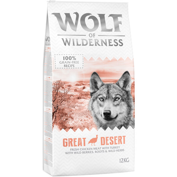 Wolf of Wilderness Adult "Great Desert" - krůta -