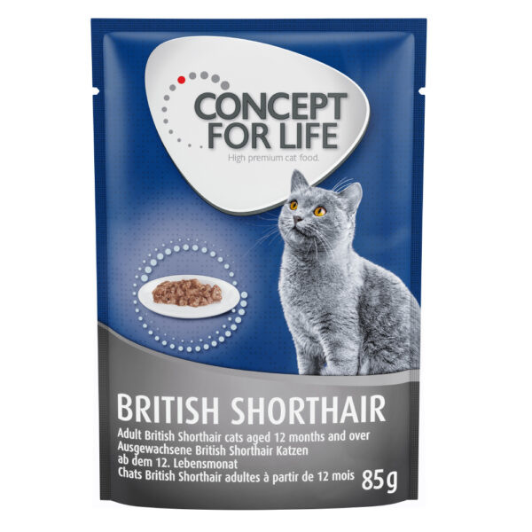 Concept for Life British Shorthair Adult - Vylepšená receptura! - Nový doplněk: