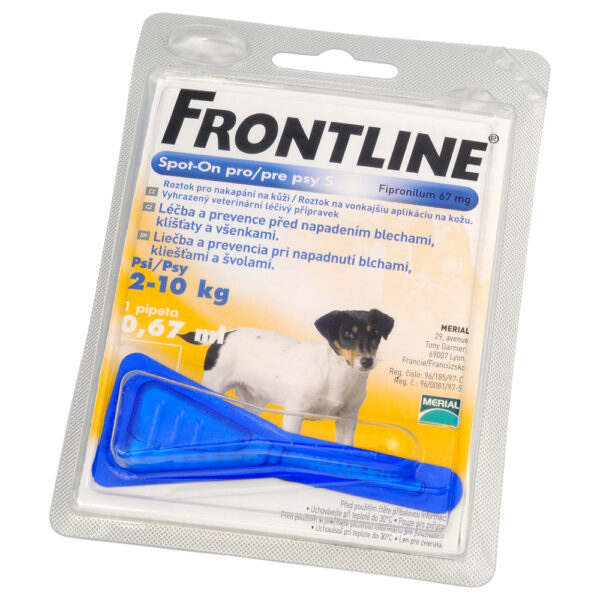 Frontline Spot-On pro psy S roztok pro nakapání na kůži