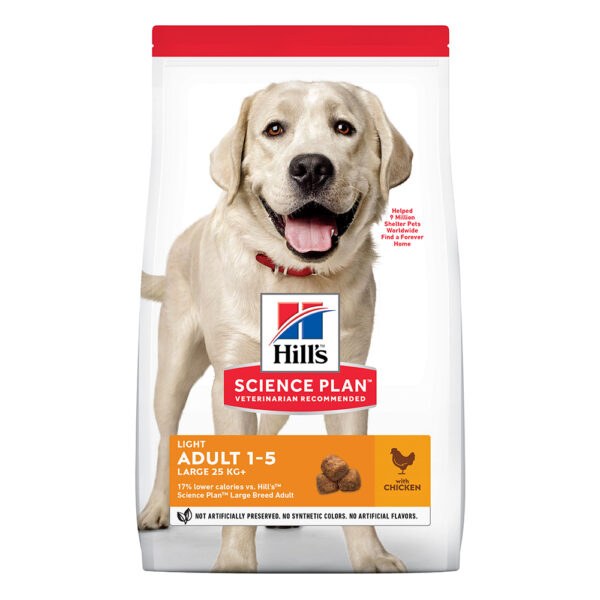 Hill's Science Plan Canine Adult 1-5 Light