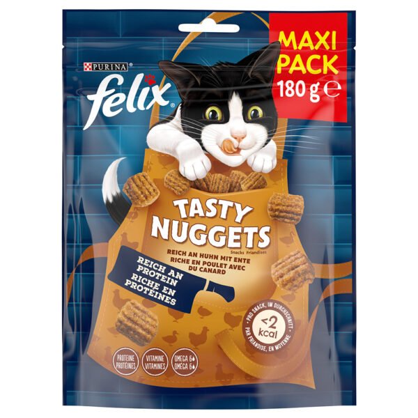 Felix Tasty Nuggets s kuřecím a kachním -