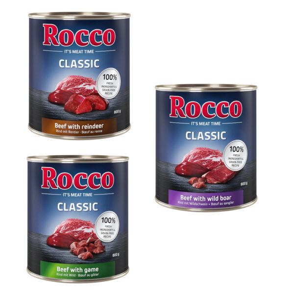 Rocco Classic míchané balení na zkoušku 6 x 800
