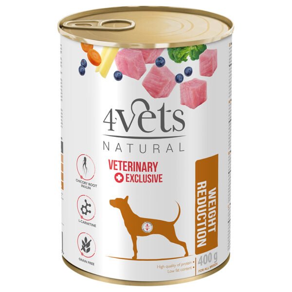 4Vets Natural Veterinary Exclusive Weight reduction 400 g