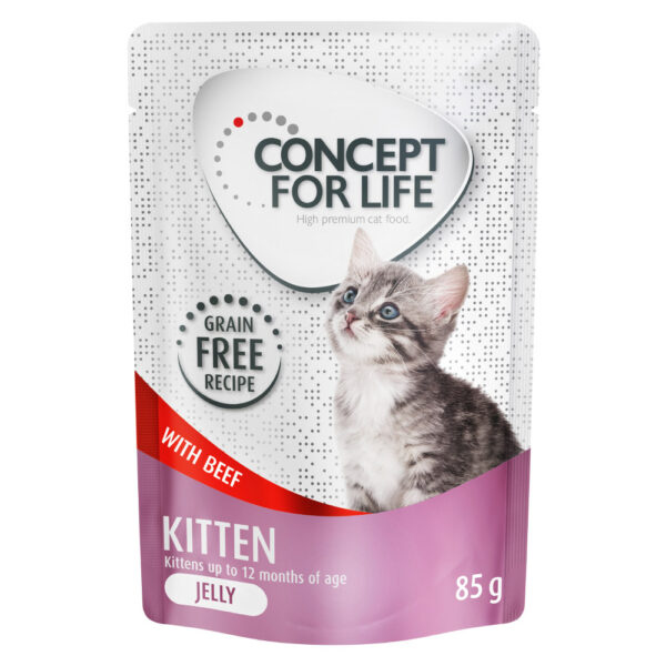 Concept for Life Kitten hovězí bez obilovin – v