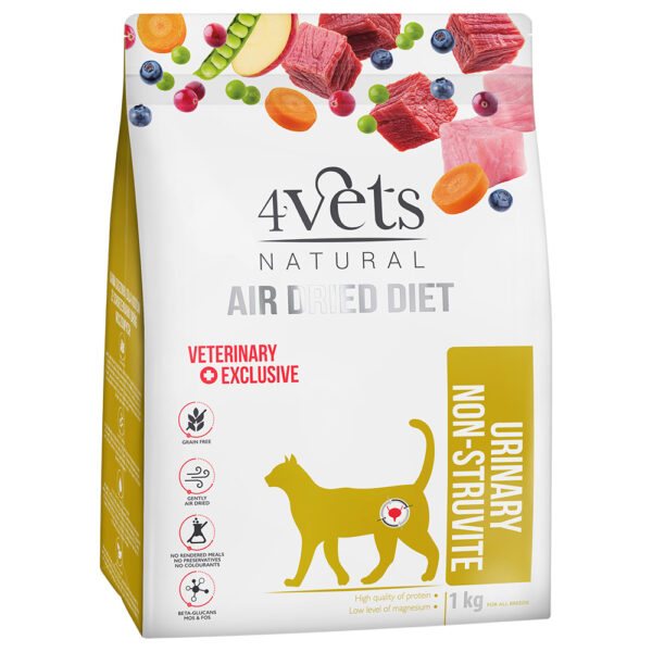4Vets Natural Feline Urinary - výhodné balení: