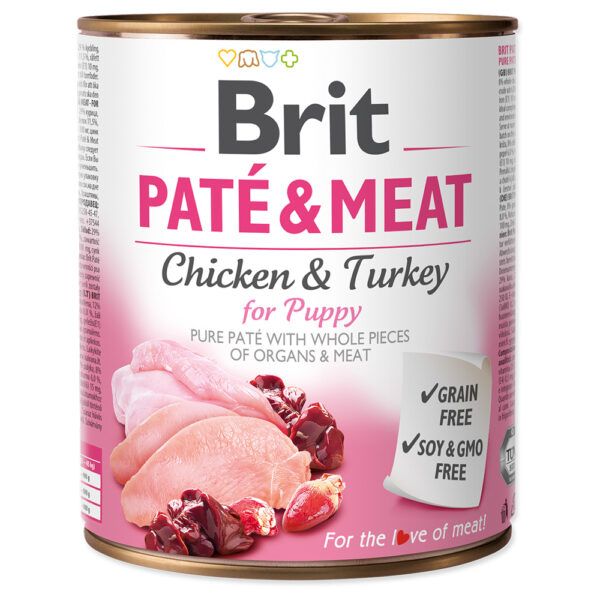 Brit Paté & Meat Puppy 6 x 800