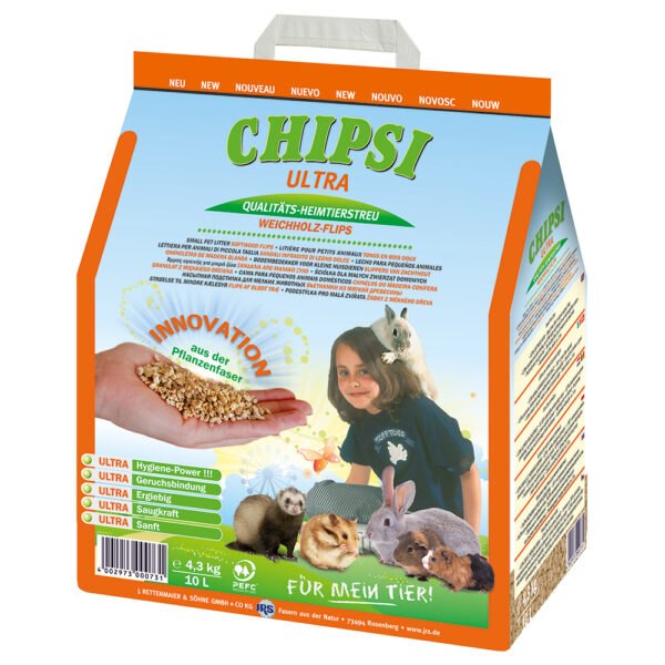 Chipsi Ultra stelivo pro domácí zvířata -