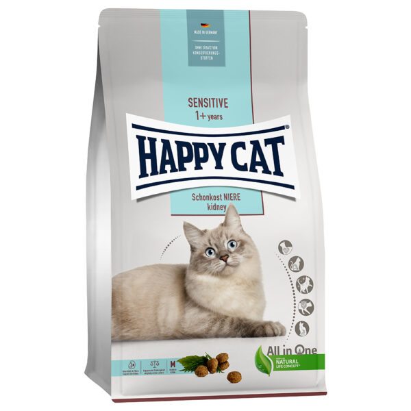 Happy Cat Sensitive ledviny - výhodné balení:
