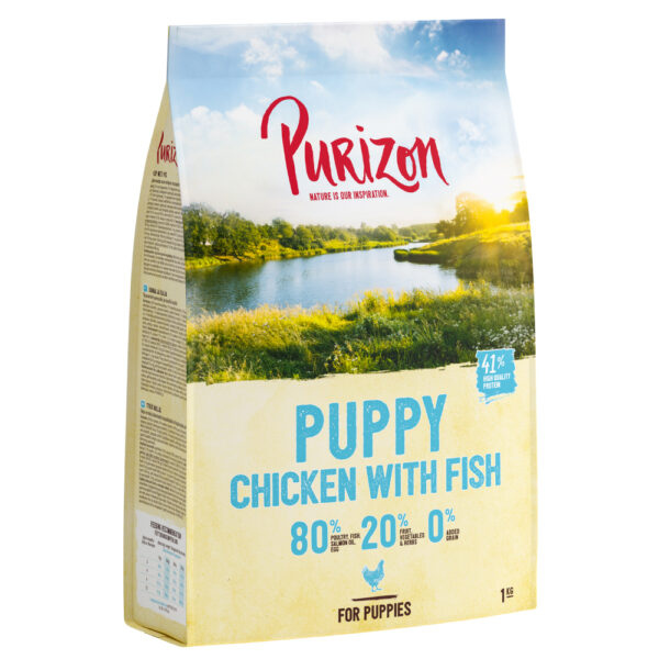 NOVÁ RECEPTURA: 1 kg Purizon bez obilovin granule pro psy