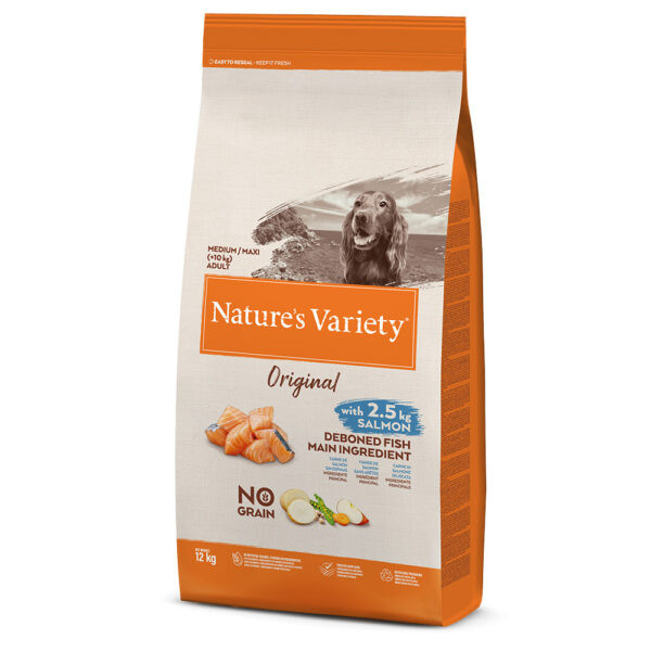Nature's Variety Original No Grain Medium Adult losos -